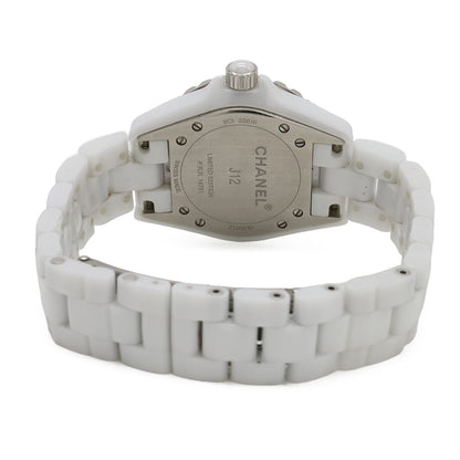 Chanel J12 Blue Light Limited to White Ceramic Dial Date Quartz Watch — view 7