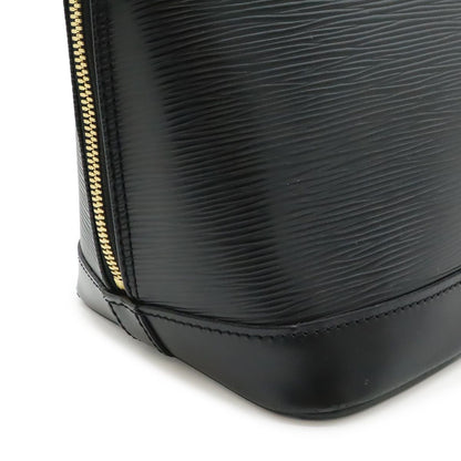 Louis Vuitton Epi Alma Handbag Leather Noir Black Gold — view 7