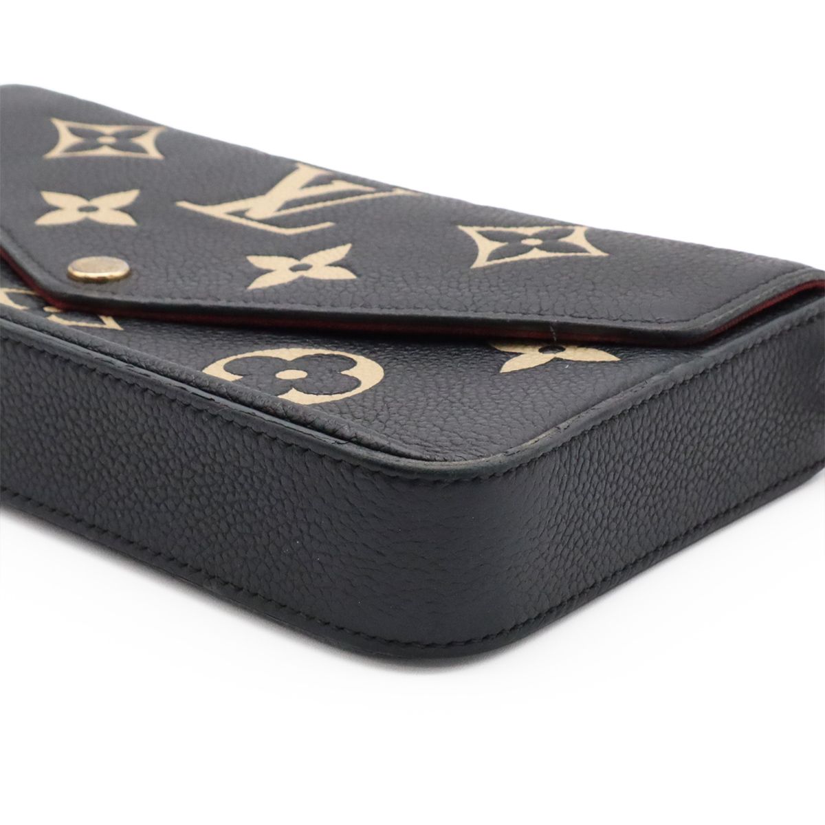 Louis Vuitton Monogram Empreinte Pochette Felicie Shoulder Bag 2-Way Clutch — view 3