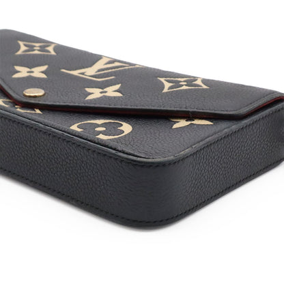 Louis Vuitton Monogram Empreinte Pochette Felicie Shoulder Bag 2-Way Clutch — view 3