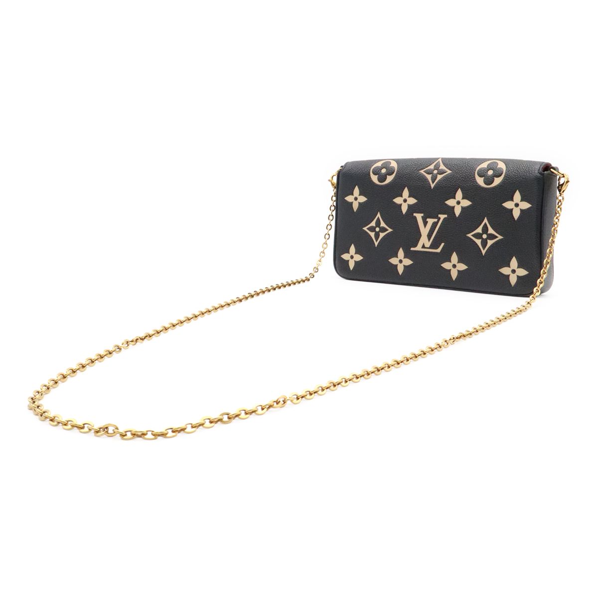 Louis Vuitton Monogram Empreinte Pochette Felicie Shoulder Bag 2-Way Clutch — view 2