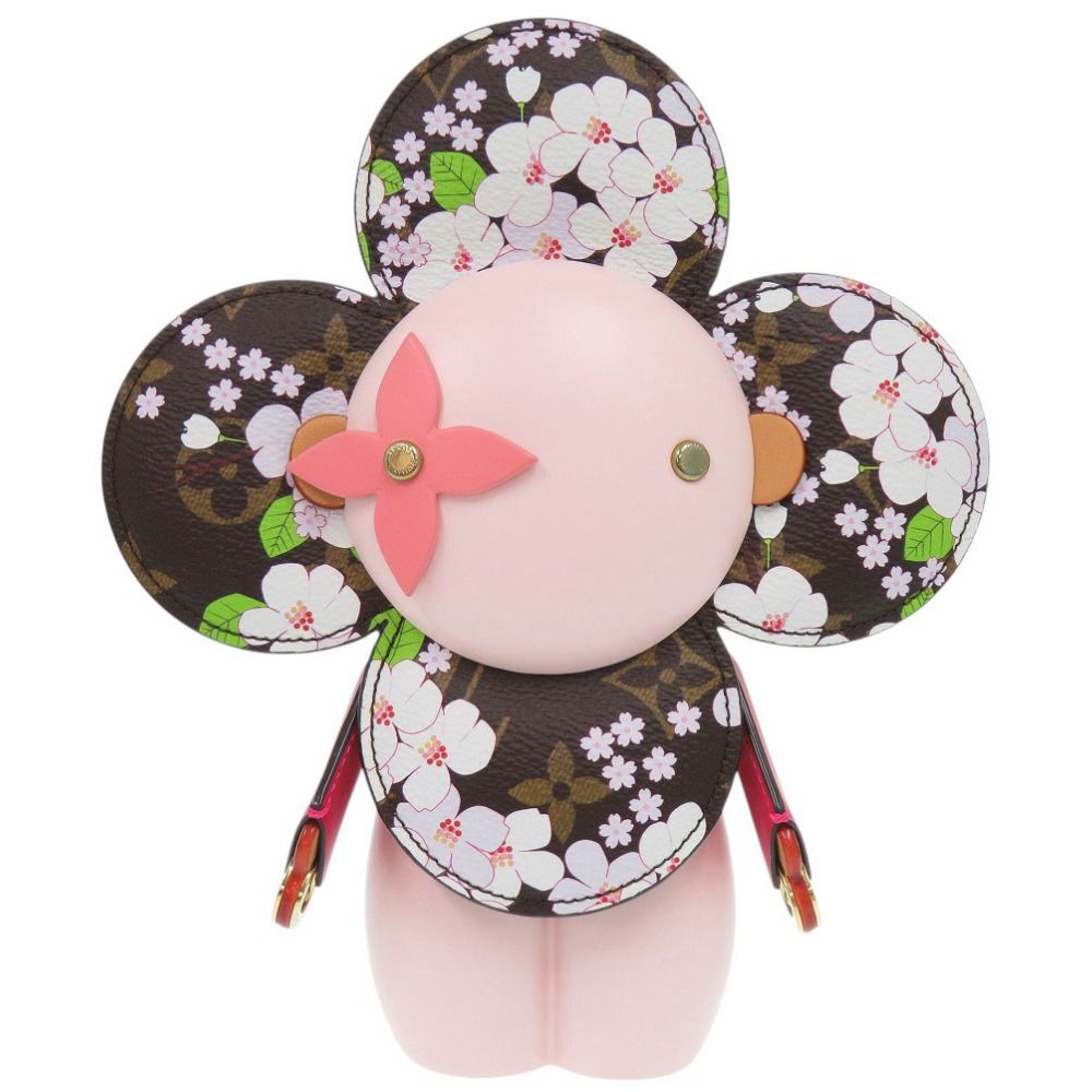 Louis Vuitton Vivienne Monogram Cherry Blossom Wood Canvas Pink Object