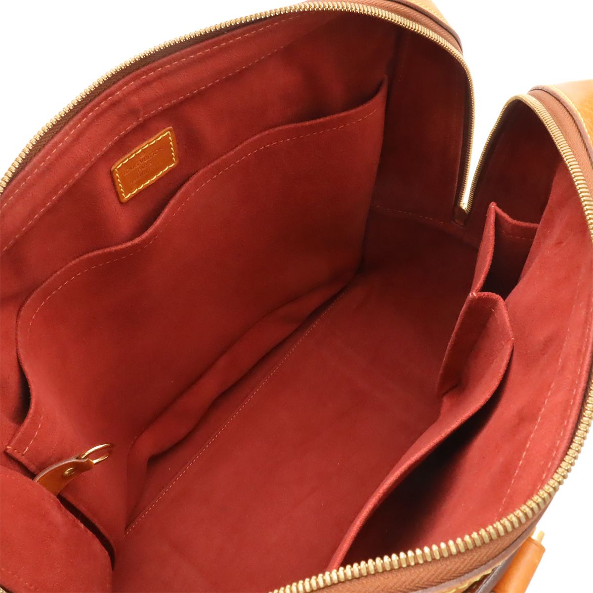 Louis Vuitton Nomad Negev PM Business Briefcase Handbag Leather Caramel Light — view 4