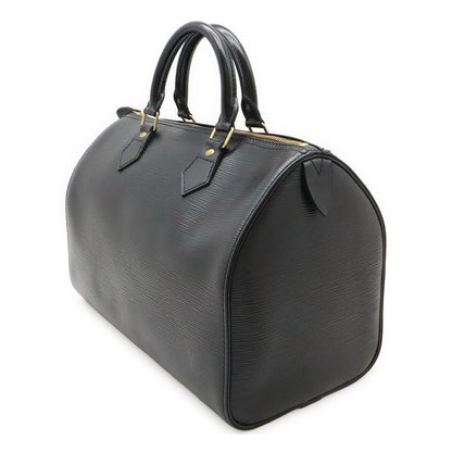 Louis Vuitton Epi Speedy 30 Boston Bag Leather Noir Black — view 2