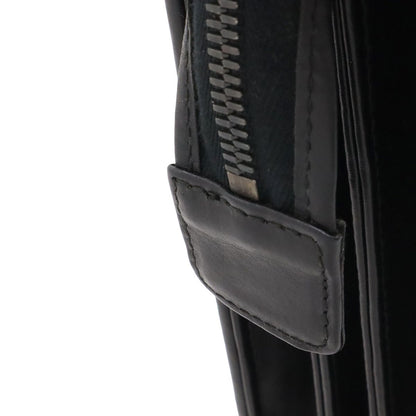 Bottega Veneta Intrecciato Business Briefcase Documents Purse Leather Black — view 5