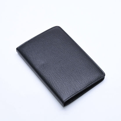 Chanel CC Logo Notebook Cover Book Black Gold Agenda — view 4