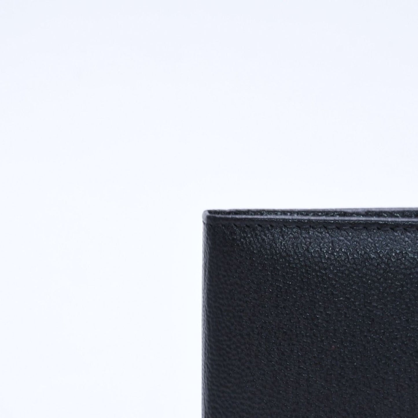 Chanel CC Logo Notebook Cover Book Black Gold Agenda — view 7