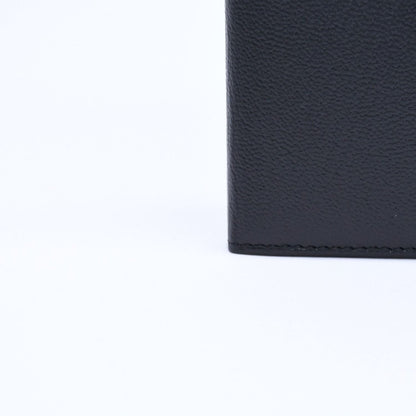 Chanel CC Logo Notebook Cover Book Black Gold Agenda — view 8
