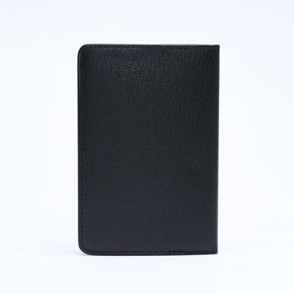 Chanel CC Logo Notebook Cover Book Black Gold Agenda — view 2
