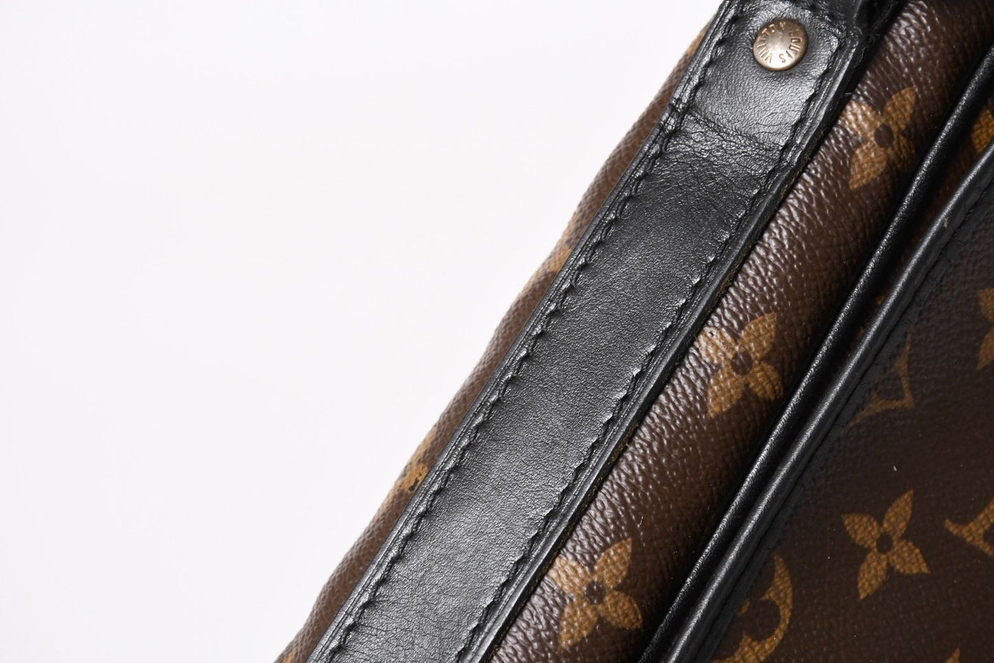 Louis Vuitton Macassar Bus GM Shoulder Bag Monogram Canvas Brown — view 6