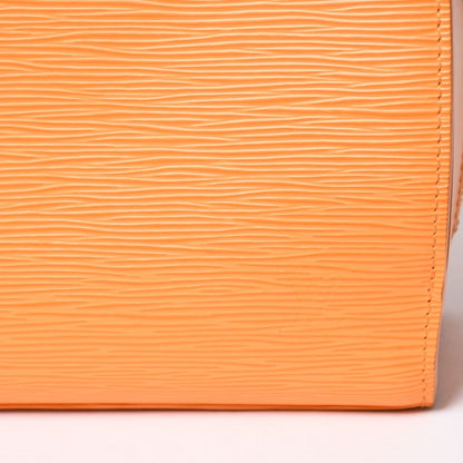 Louis Vuitton Pont Neuf Handbag Epi Leather Mandarin Gold — view 6