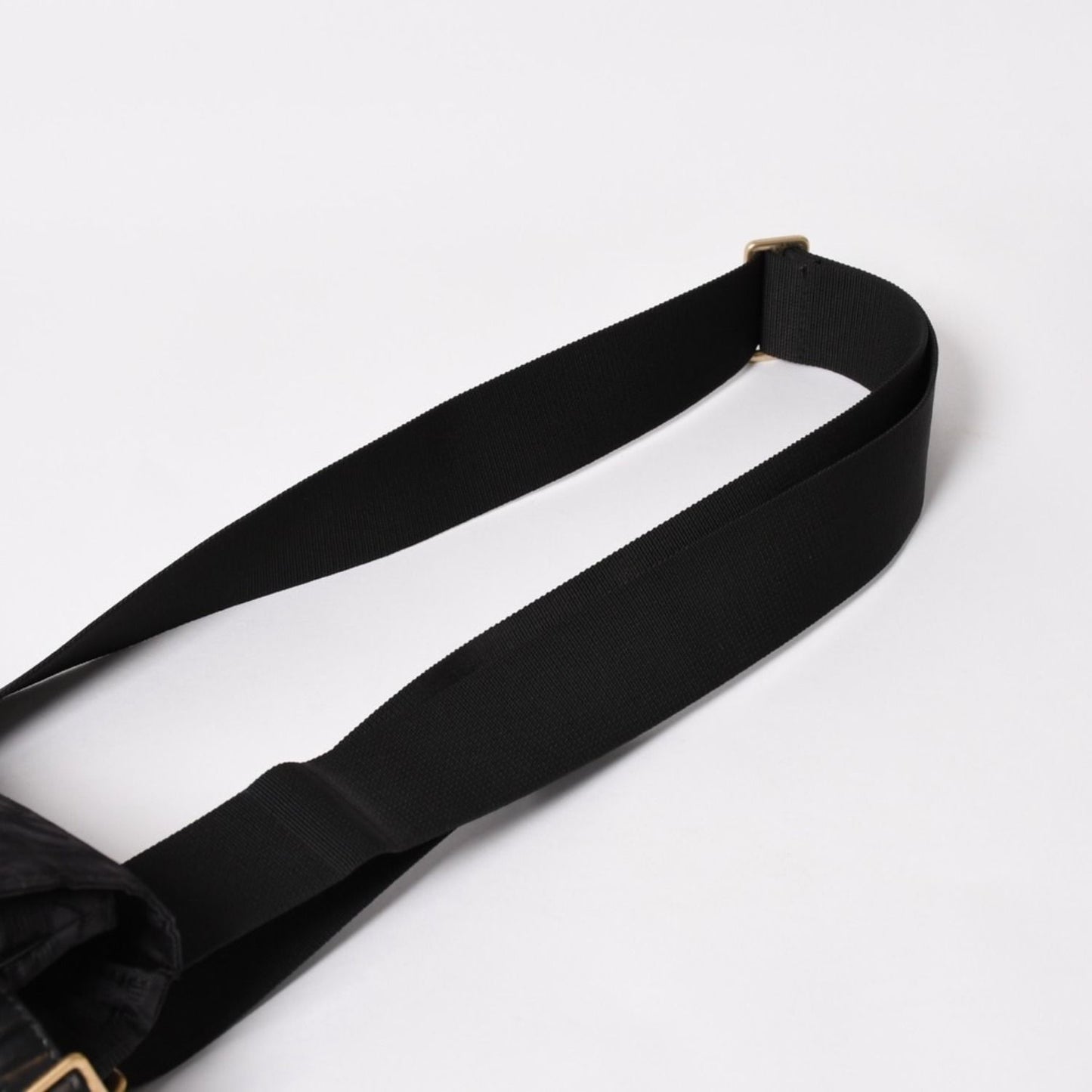 Chanel New Travel Line Messenger Bag Nylon Jacquard Leather Gold — view 5