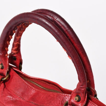 Balenciaga the First 2-Way Shoulder Bag Red Blanc — view 5