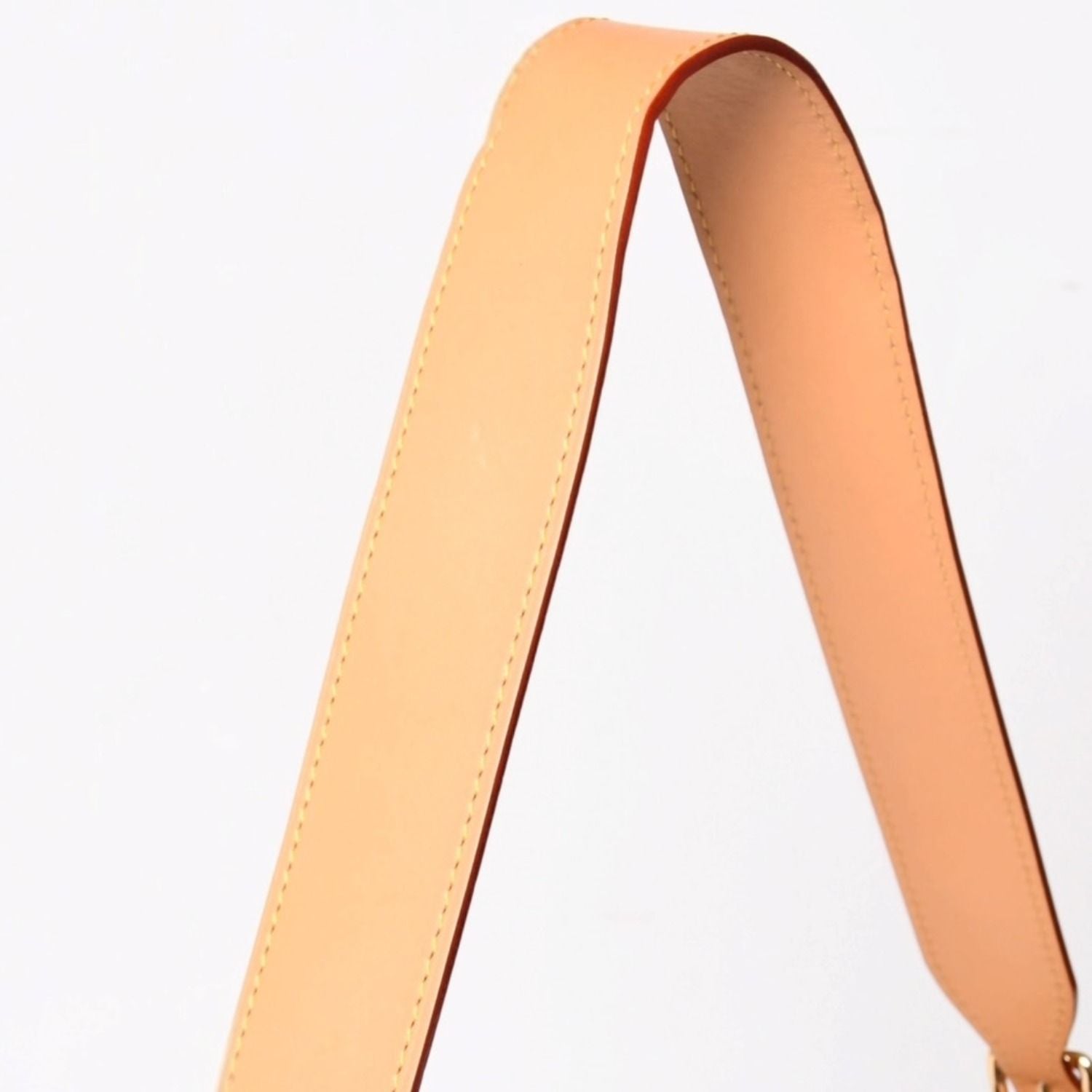 Louis Vuitton Carryall NM MM Tote Bag Monogram Brown Leather Vachetta Gold — view 7