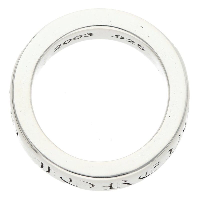 Chrome Hearts Spacer Forever Silver Ring — view 5