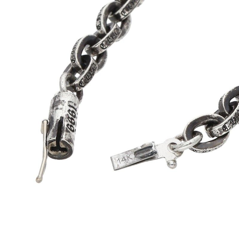 Chrome Hearts Paper Chain Silver Bracelet — view 5