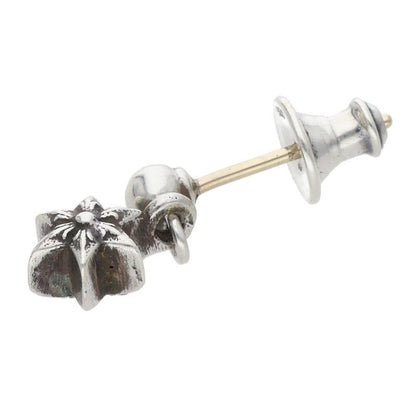 Chrome Hearts Tny Str Drp 1 Tie Nice Tardrop Silver Earrings — view 3