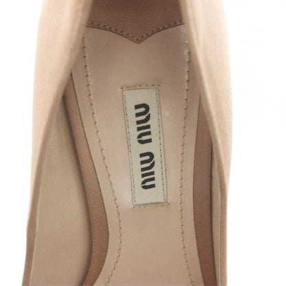 Miu Miu Pumps Open Toe High Heels Bijou Pink 35.5 — view 7