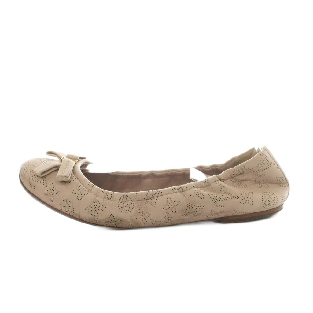 Louis Vuitton Mahina Ballet Shoes Ribbon Perforated Pink 36 — view 2