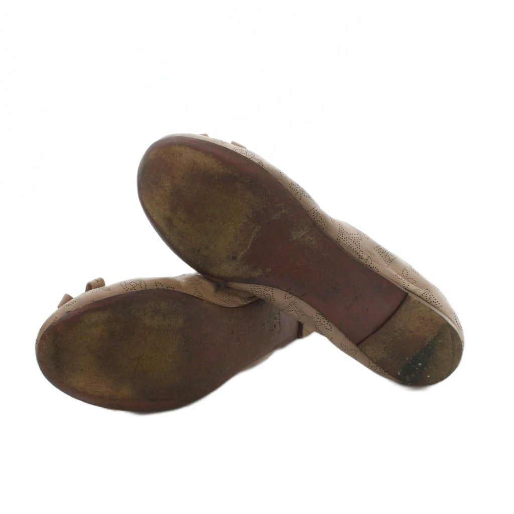 Louis Vuitton Mahina Ballet Shoes Ribbon Perforated Pink 36 — view 6
