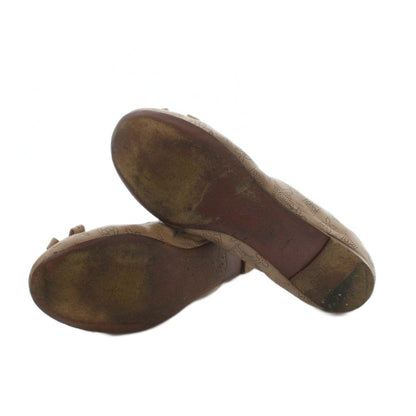 Louis Vuitton Mahina Ballet Shoes Ribbon Perforated Pink 36 — view 6