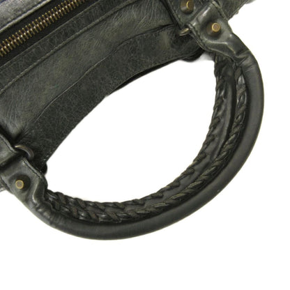 Balenciaga the Fast City 2-Way Handbag Crossbody Crackle Y2k Black — view 5