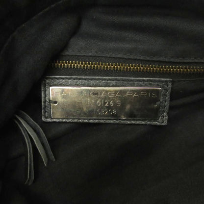 Balenciaga the Fast City 2-Way Handbag Crossbody Crackle Y2k Black — view 8