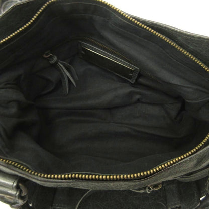 Balenciaga the Fast City 2-Way Handbag Crossbody Crackle Y2k Black — view 7