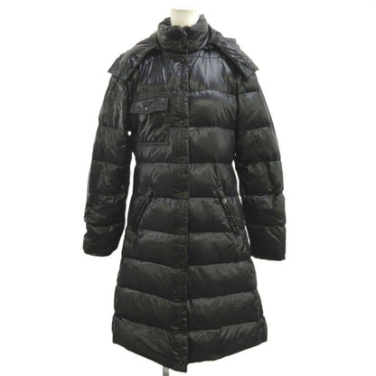 Moncler Meina Down Coat Long Black YU