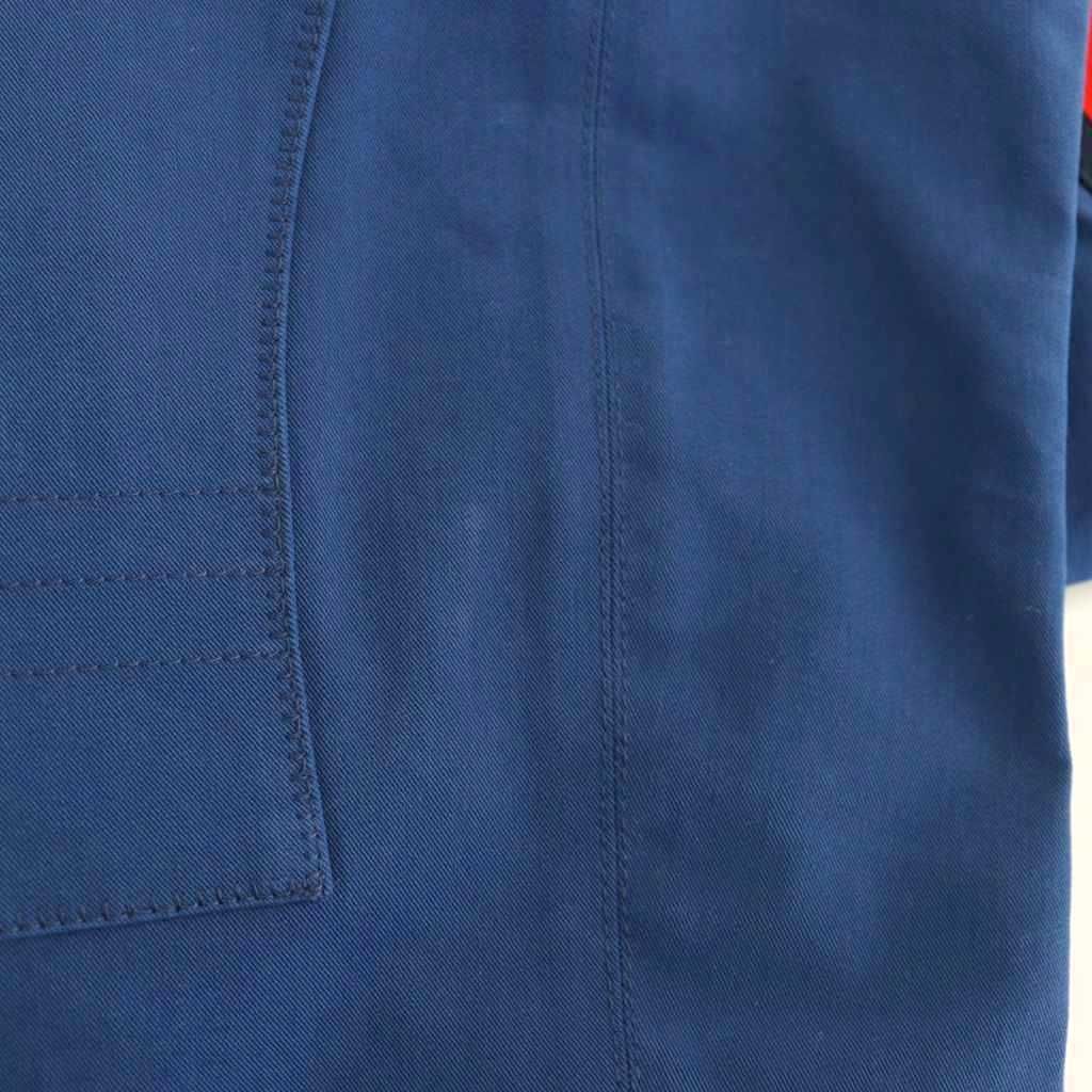 Gucci Stretch Gabardine Side Line Tapered Pants 46 Blue HS — view 8