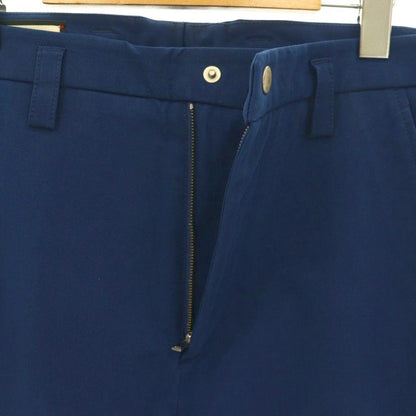 Gucci Stretch Gabardine Side Line Tapered Pants 46 Blue HS — view 3