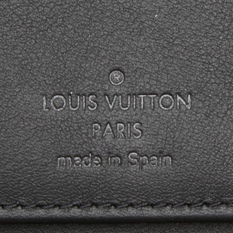 Louis Vuitton Monogram Shadow Zippy Wallet Vertical Zip Around Black Leather — view 8