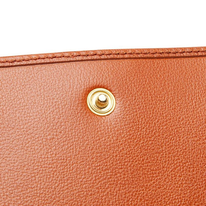 Saint Laurent Vintage Line Wallet Brown Leather — view 7