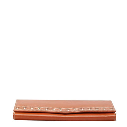 Saint Laurent Vintage Line Wallet Brown Leather — view 3