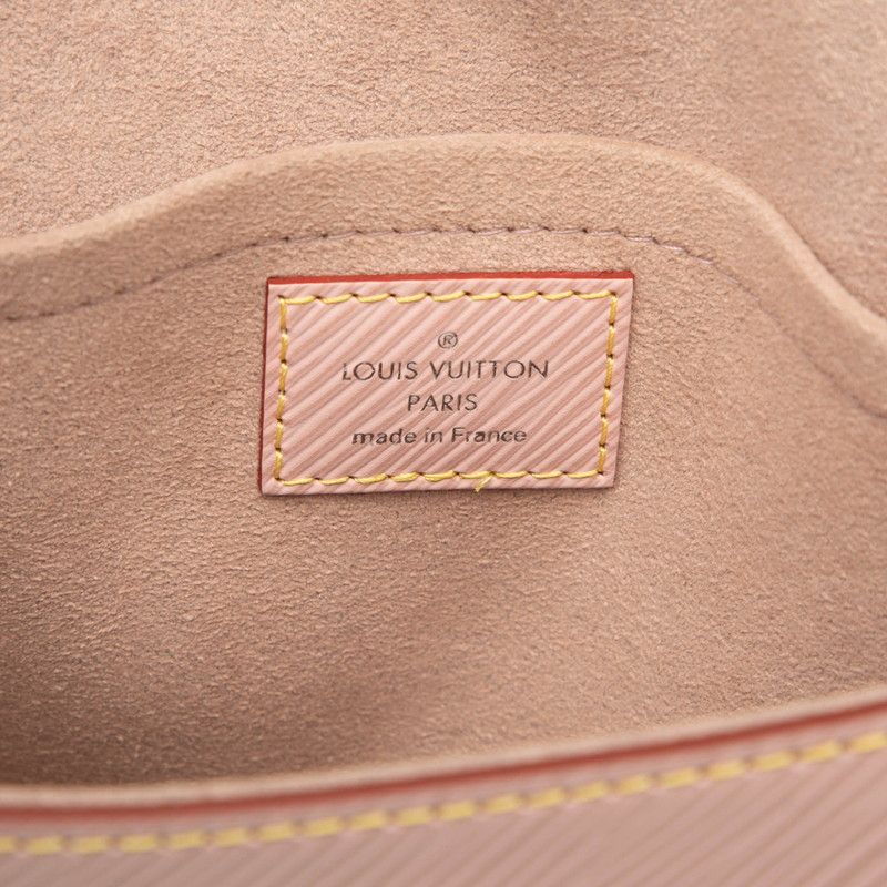 Louis Vuitton Epi Saint Cloud Crossbody Shoulder Bag Rose Ballerina Pink — view 5