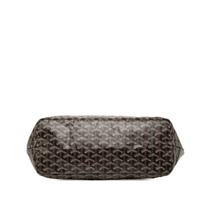 Goyard Saint Louis PM Tote Bag Black Leather — view 3
