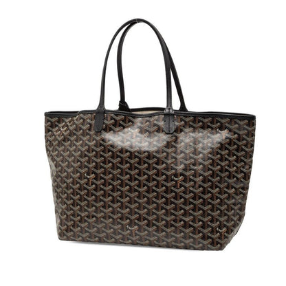 Goyard Saint Louis PM Tote Bag Black Leather — view 2