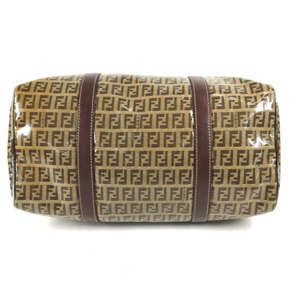 Fendi Handbag Zucca Logo Zucchino Brown — view 5