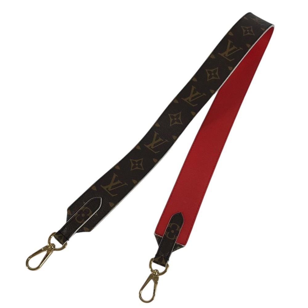 Louis Vuitton No Shoulder Strap Adjustable Monogram Canvas Brown — view 6