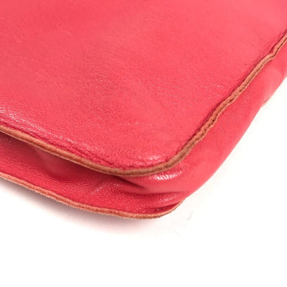 Hermes Shoulder Bag Clou de Selle Logo Leather Pink — view 6