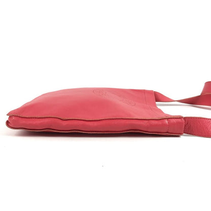 Hermes Shoulder Bag Clou de Selle Logo Leather Pink — view 3