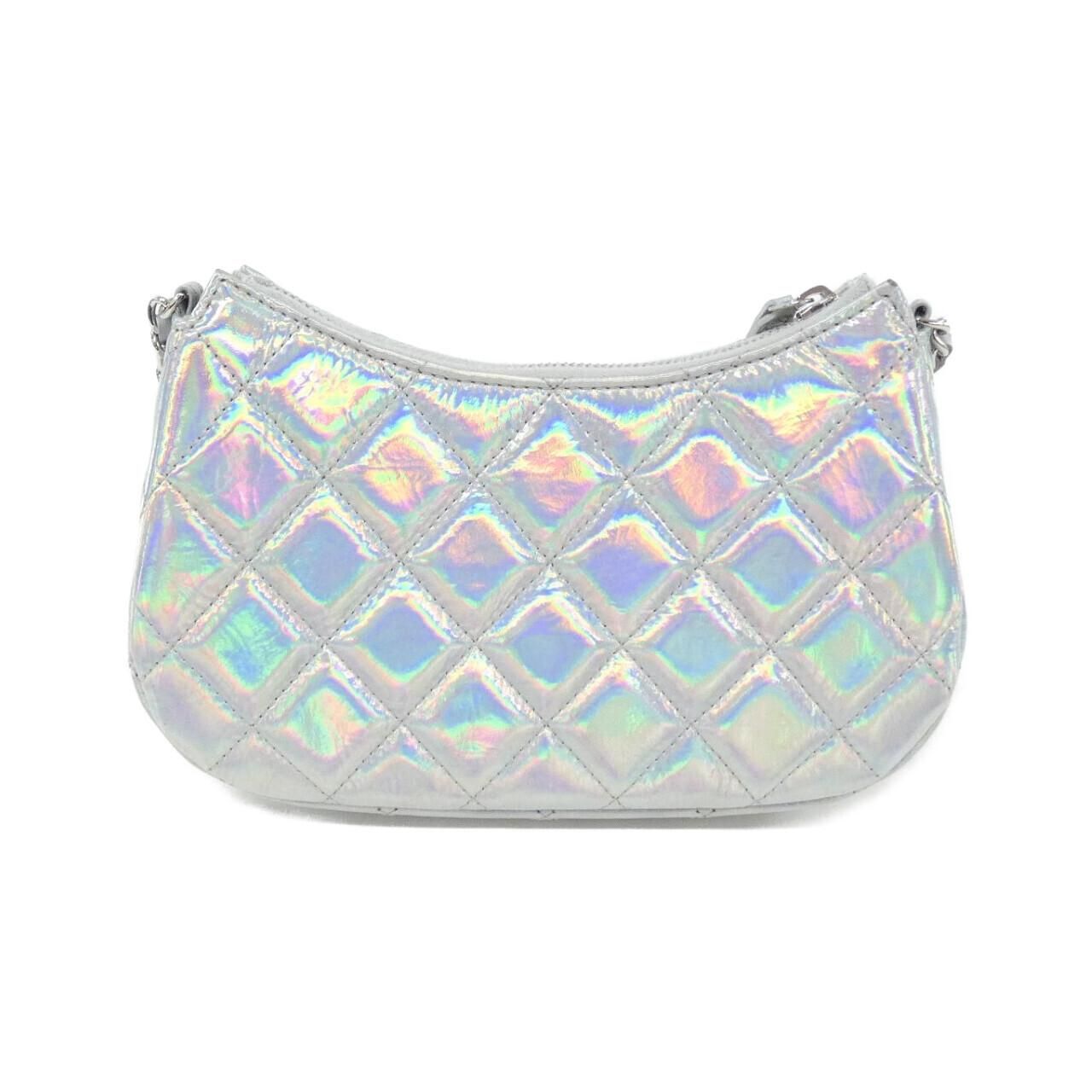 Chanel Shoulder Bag Silver — view 2