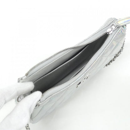 Chanel Shoulder Bag Silver — view 8