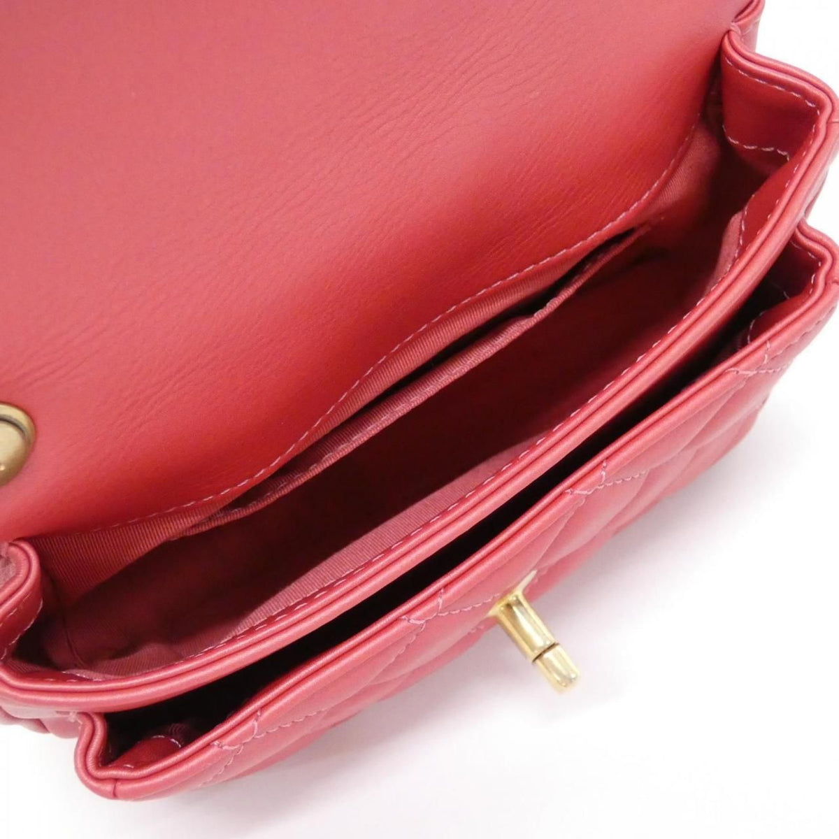Chanel Bag Handbag Pink — view 7