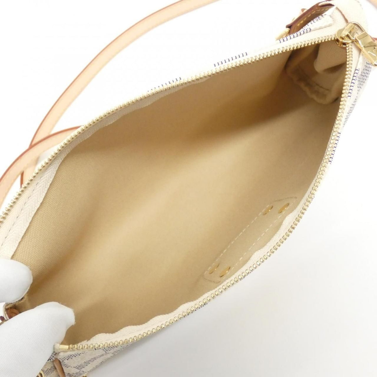 Louis Vuitton Damier Azur Shoulder Bag — view 8
