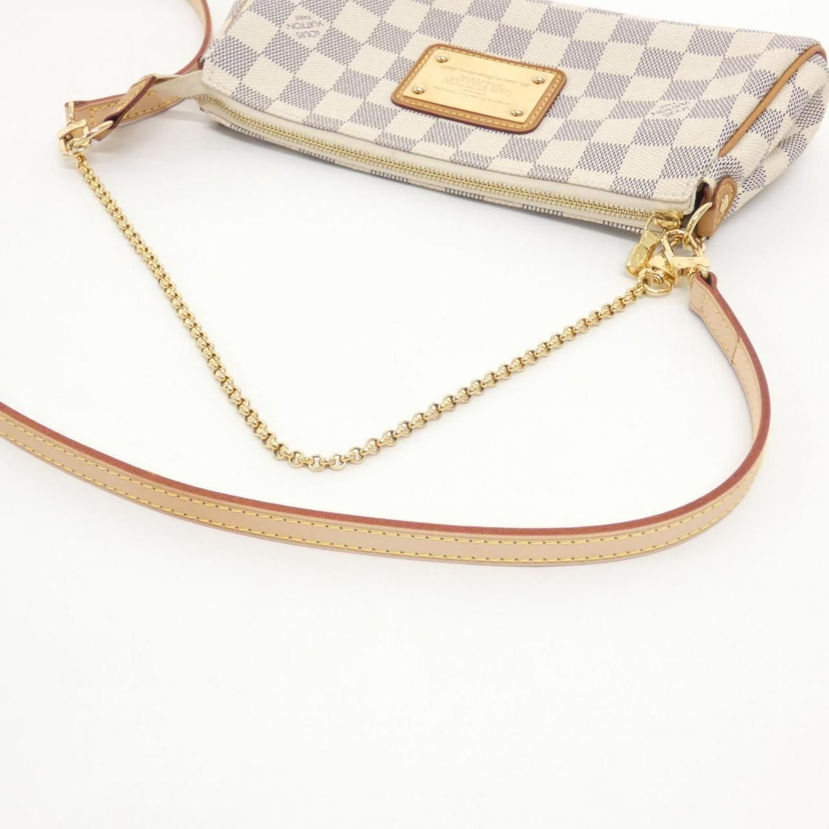 Louis Vuitton Damier Azur Shoulder Bag — view 7