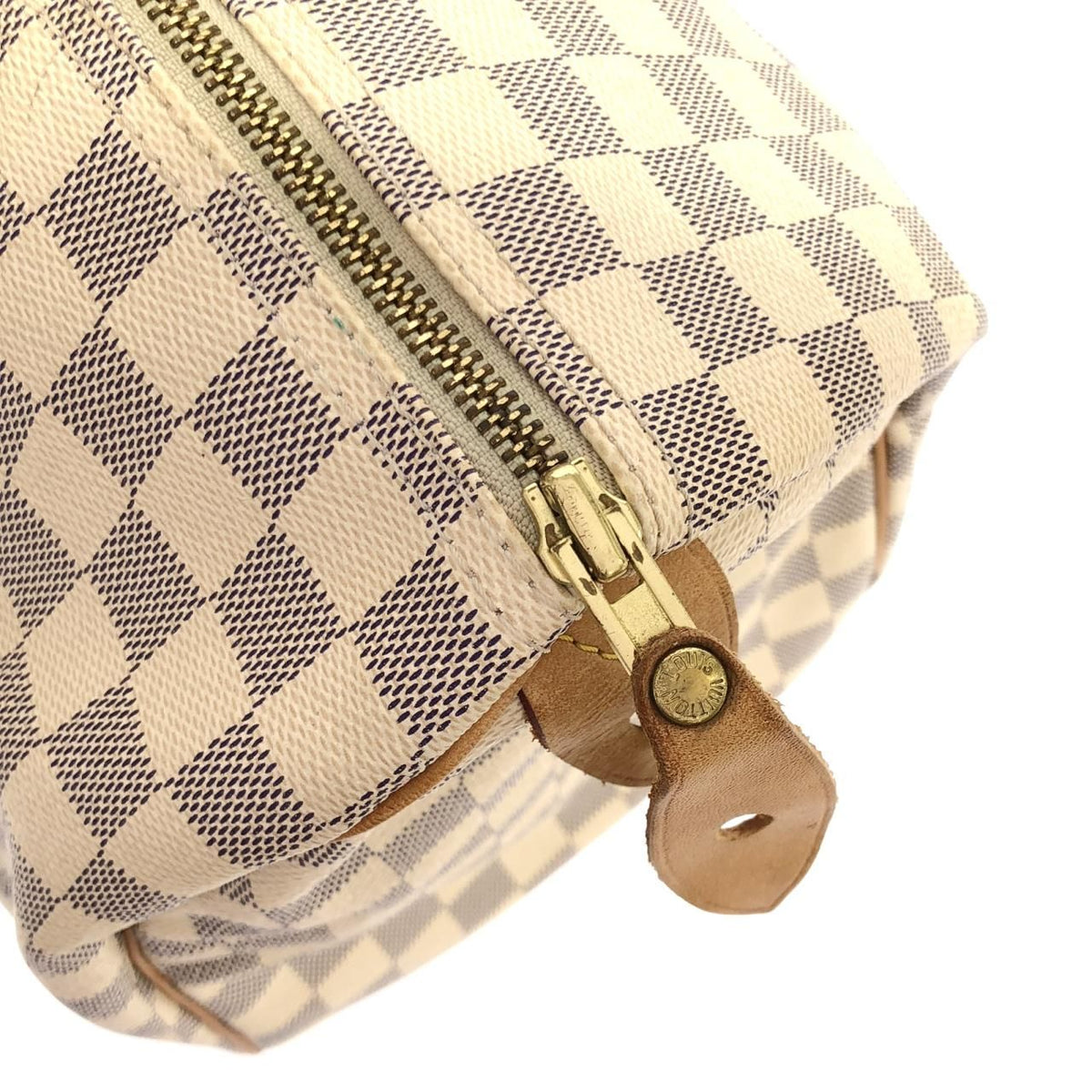 Louis Vuitton Damier Azur Speedy 35 Boston Bag — view 5
