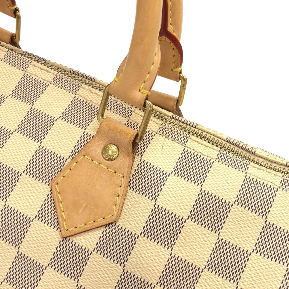 Louis Vuitton Damier Azur Speedy 35 Boston Bag — view 6