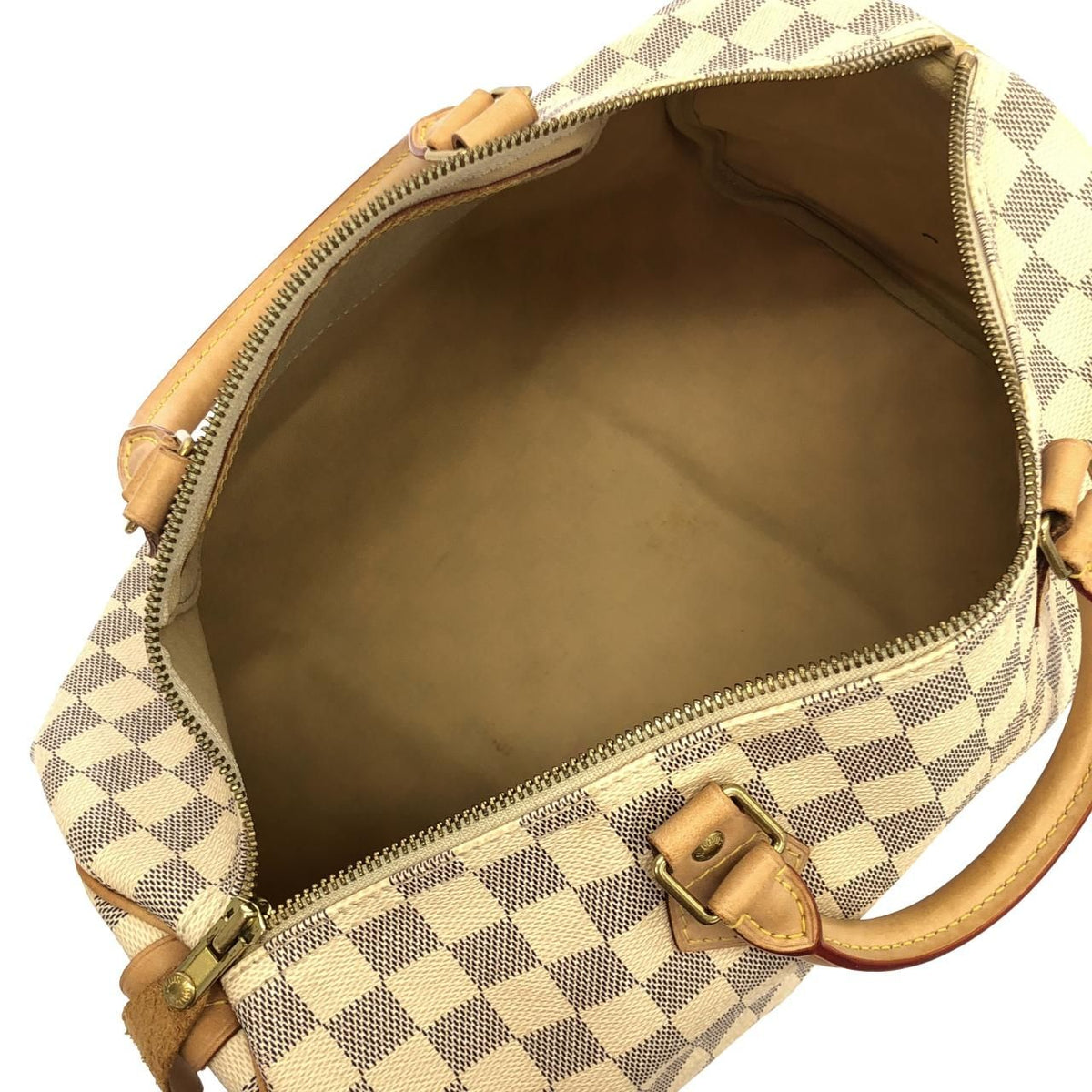 Louis Vuitton Damier Azur Speedy 35 Boston Bag — view 8