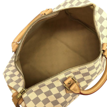 Louis Vuitton Damier Azur Speedy 35 Boston Bag — view 8